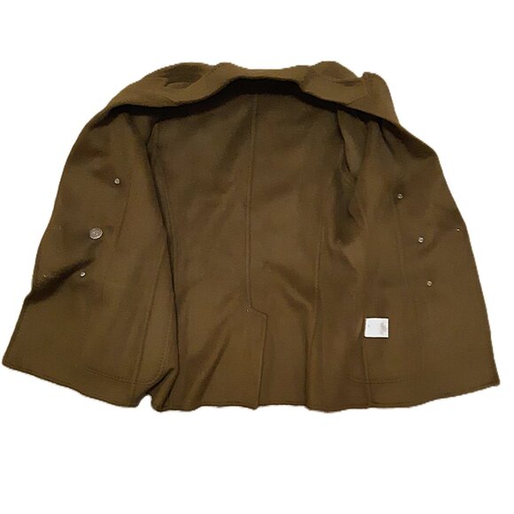 Gorgeous Womens Wool Jacket - Military Style - Double breased - Size M / Petite - Picture 3 of 13